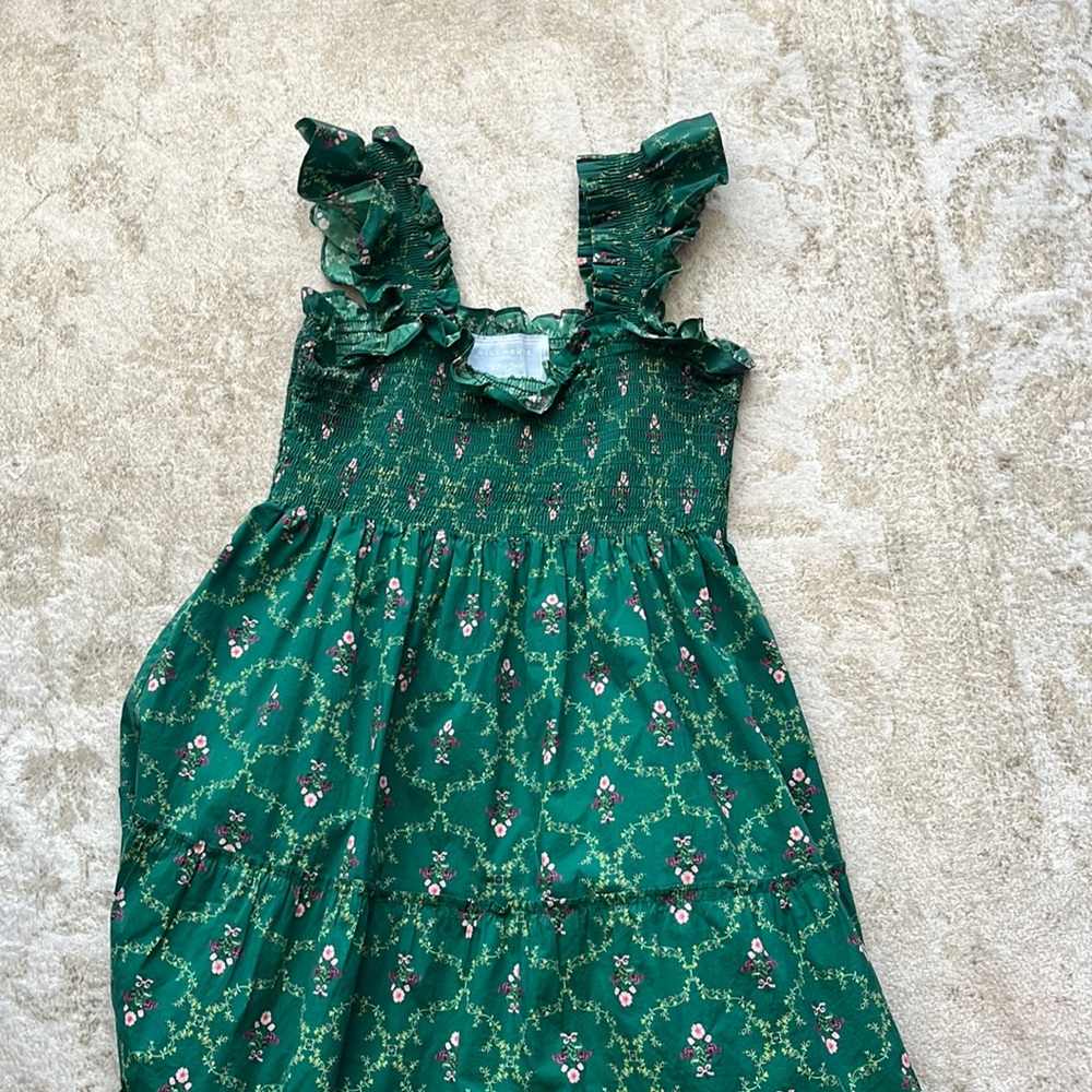 Hill house Nap Dress in Garden Trellis